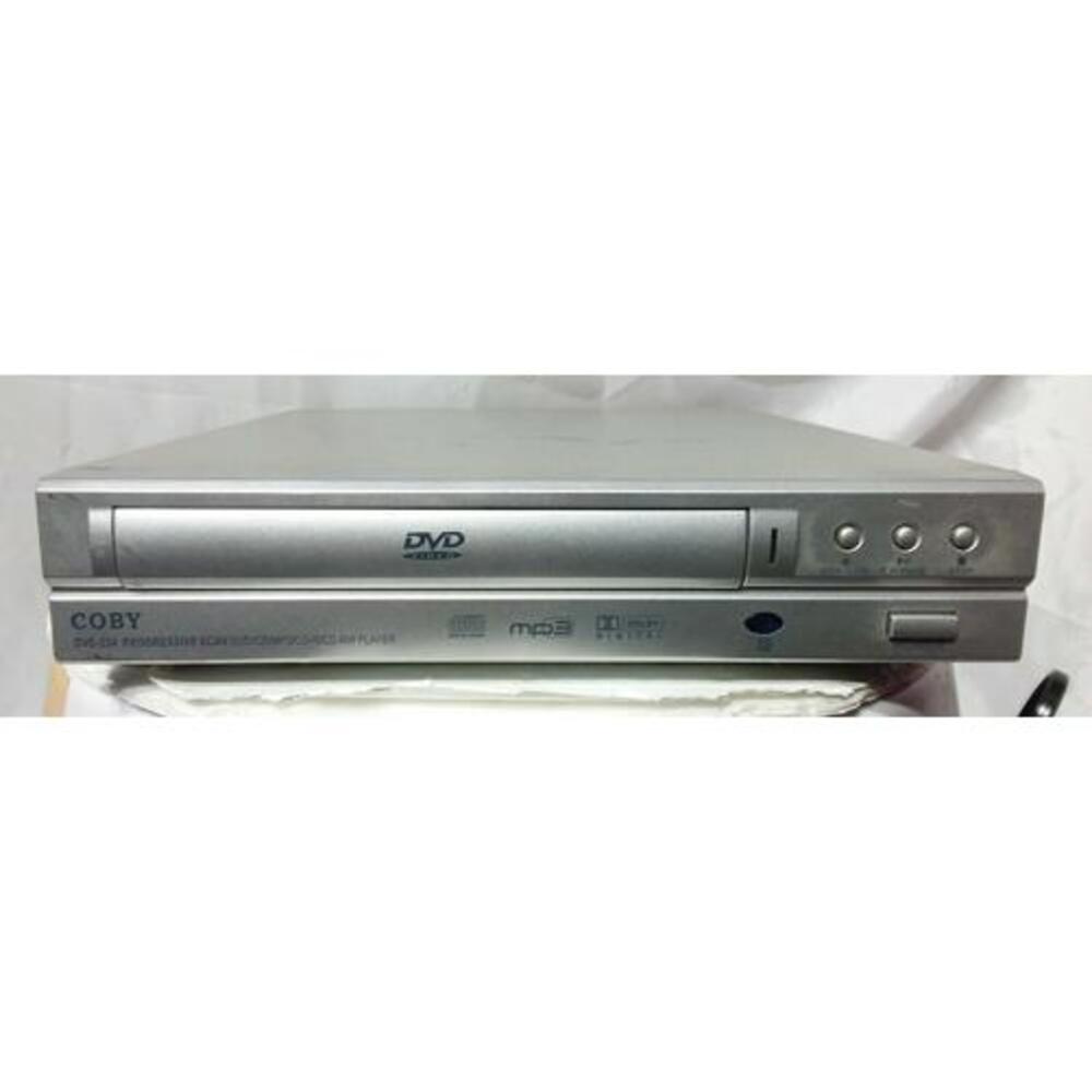 Coby DVD-224 Portable DVD Player Progressive Scan CD MP3 CD-R CD-RW Home Tested